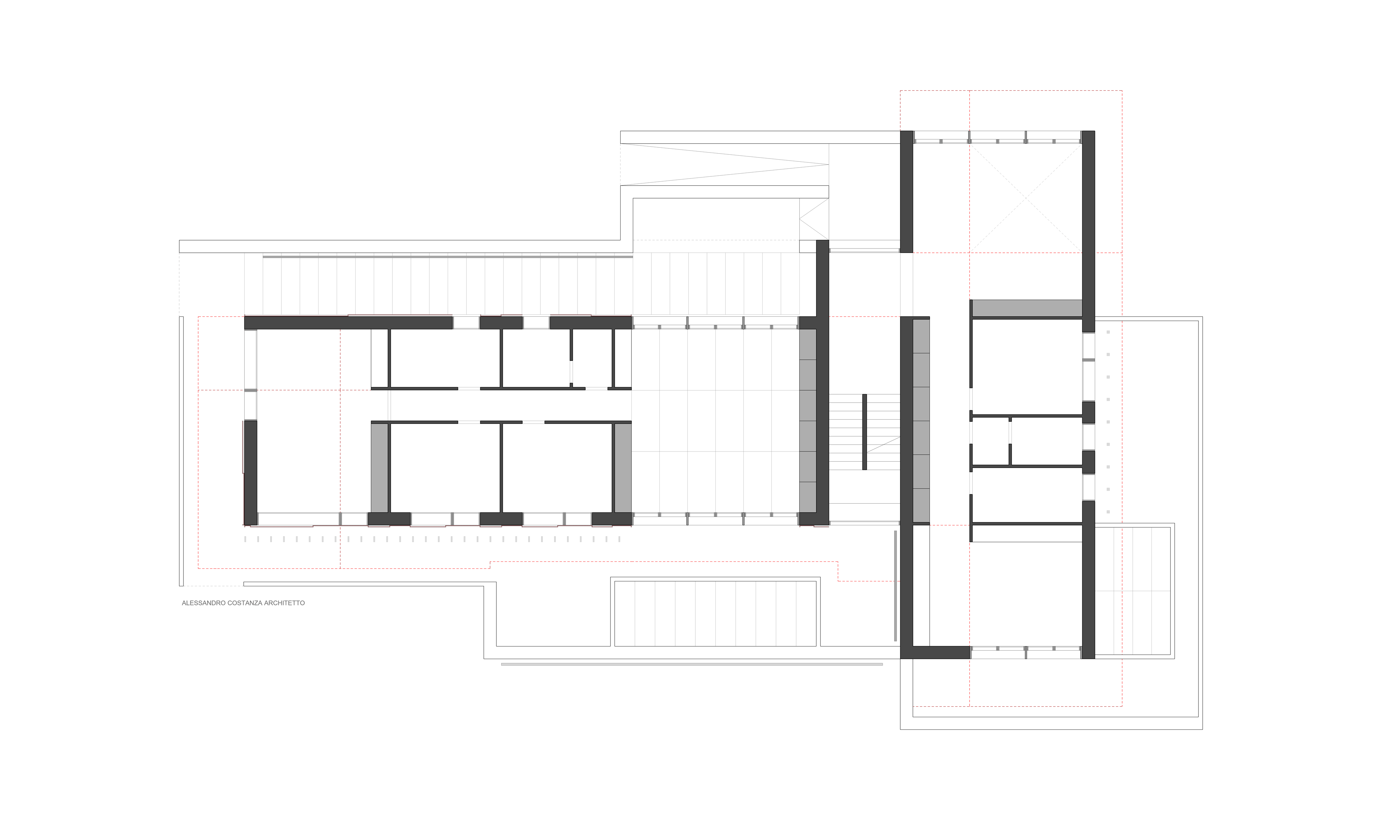 Project for duplex house Ground floor plan